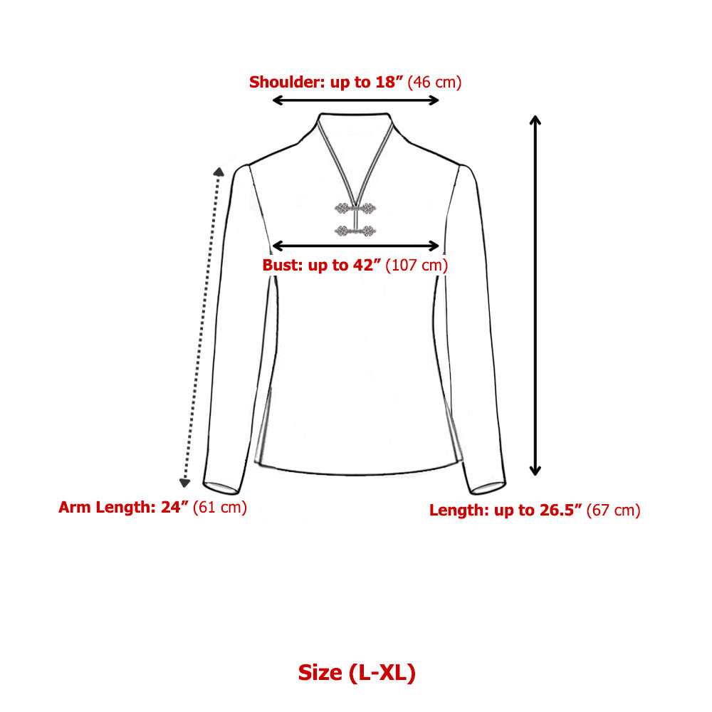 Damen Loungewear Bambus Yoga Shirt Rot Langarm