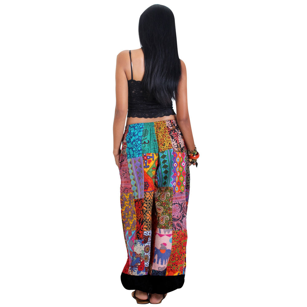 Damen Boho Patchwork Haremshose Dream of Colors
