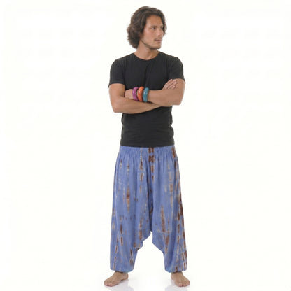 Ocean Breeze Herren Batik Drop Crotch Haremshose