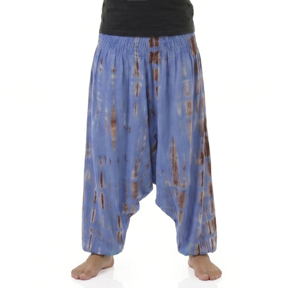 Ocean Breeze Herren Batik Drop Crotch Haremshose