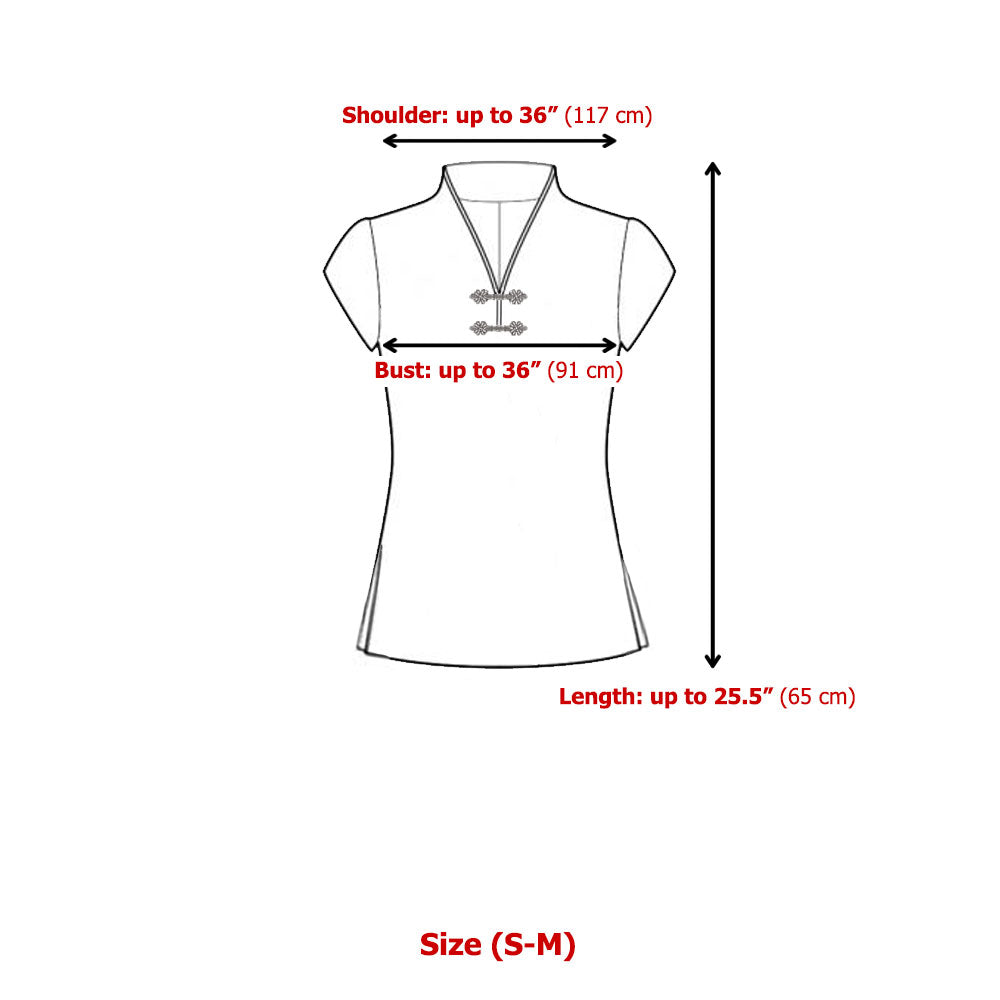 Damen Loungewear Drachen Yoga Shirt Rot Kurzarm