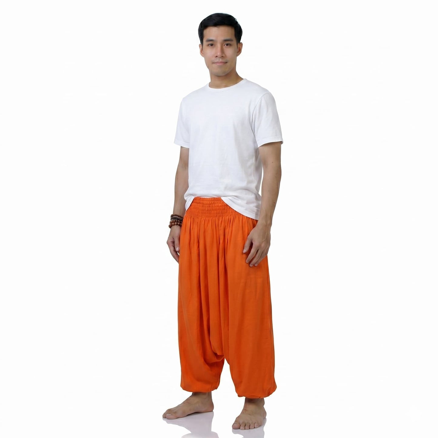 Men's Drop Crotch Harem Pants Mango Tango