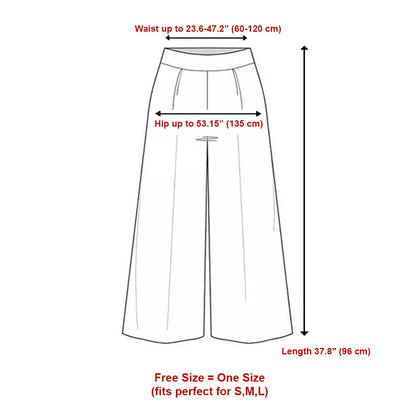 Earthy Brown Tie Dye Hippie Pants Palazzo Cut