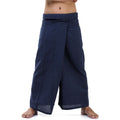 Herren Thai Fisherman Pants Deep Sea Blue