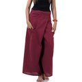 Damen Thai Fisherman Pants Sunset Maroon