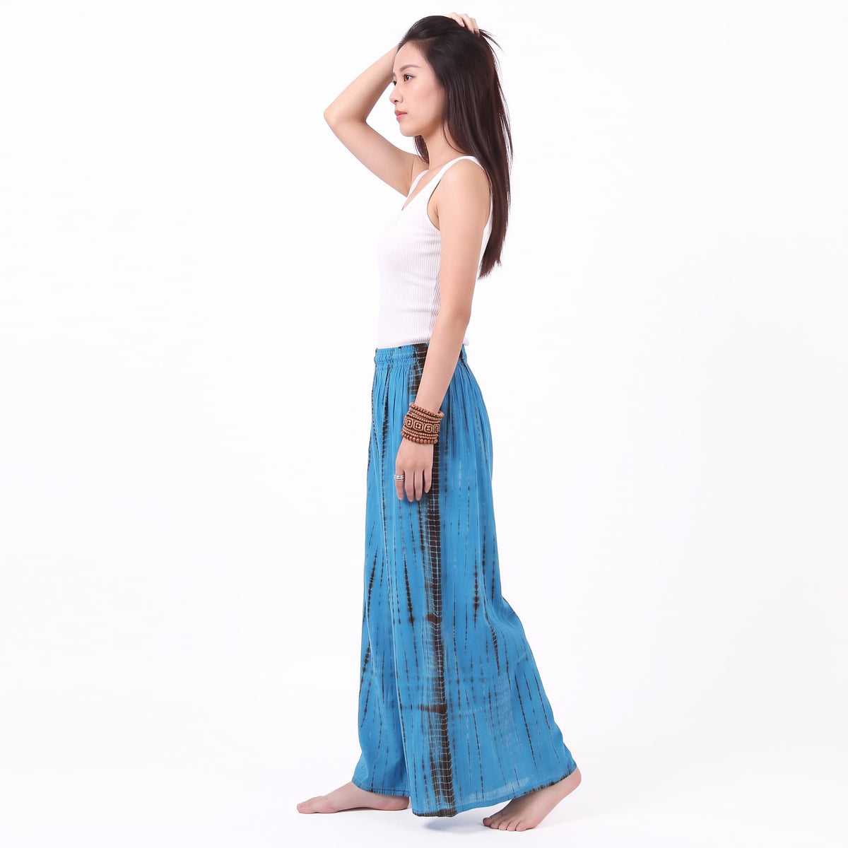 Ocean Breeze Palazzo Pants Tie Dye Hippie Style