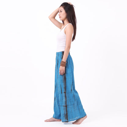 Ocean Breeze Palazzo Pants Tie Dye Hippie Style