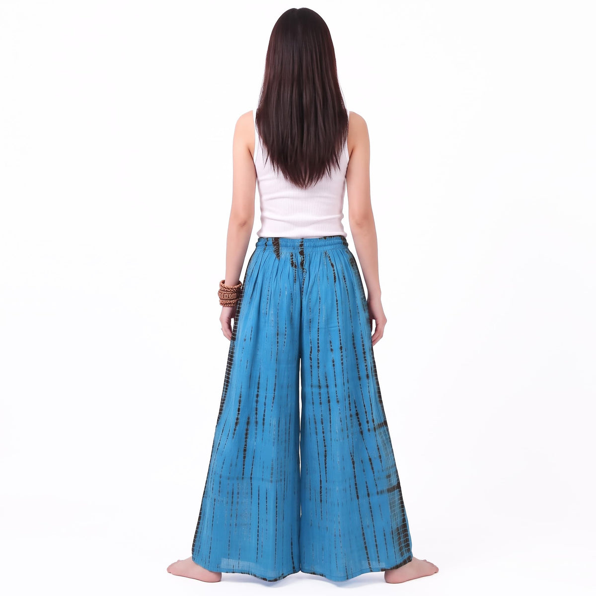 Ocean Breeze Palazzo Pants Tie Dye Hippie Style